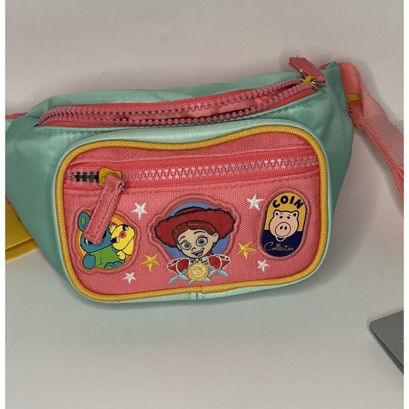 SOLD eBay TOY STORY4 Disney Pixar Jessie Hamm Kids Fanny Pack/Belt Waist Bag Adj - Picture 7 of 8